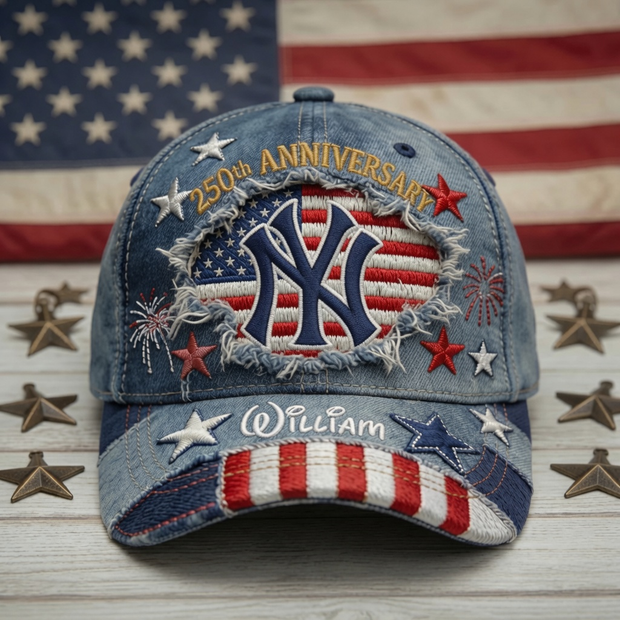 American Pride 250th Anniversary - Personalized Classic Cap - Gift For Baseball Fans