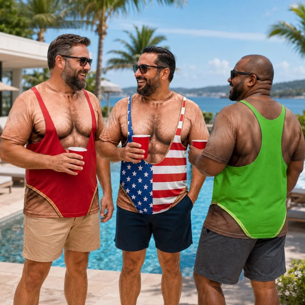 Beach Body Included - Personalized All Over Shirt - Gift For Him