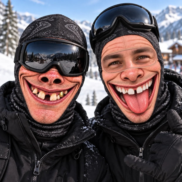 Funny Missing Teeth Design Costume Headwear - Personalized Balaclava Face Mask
