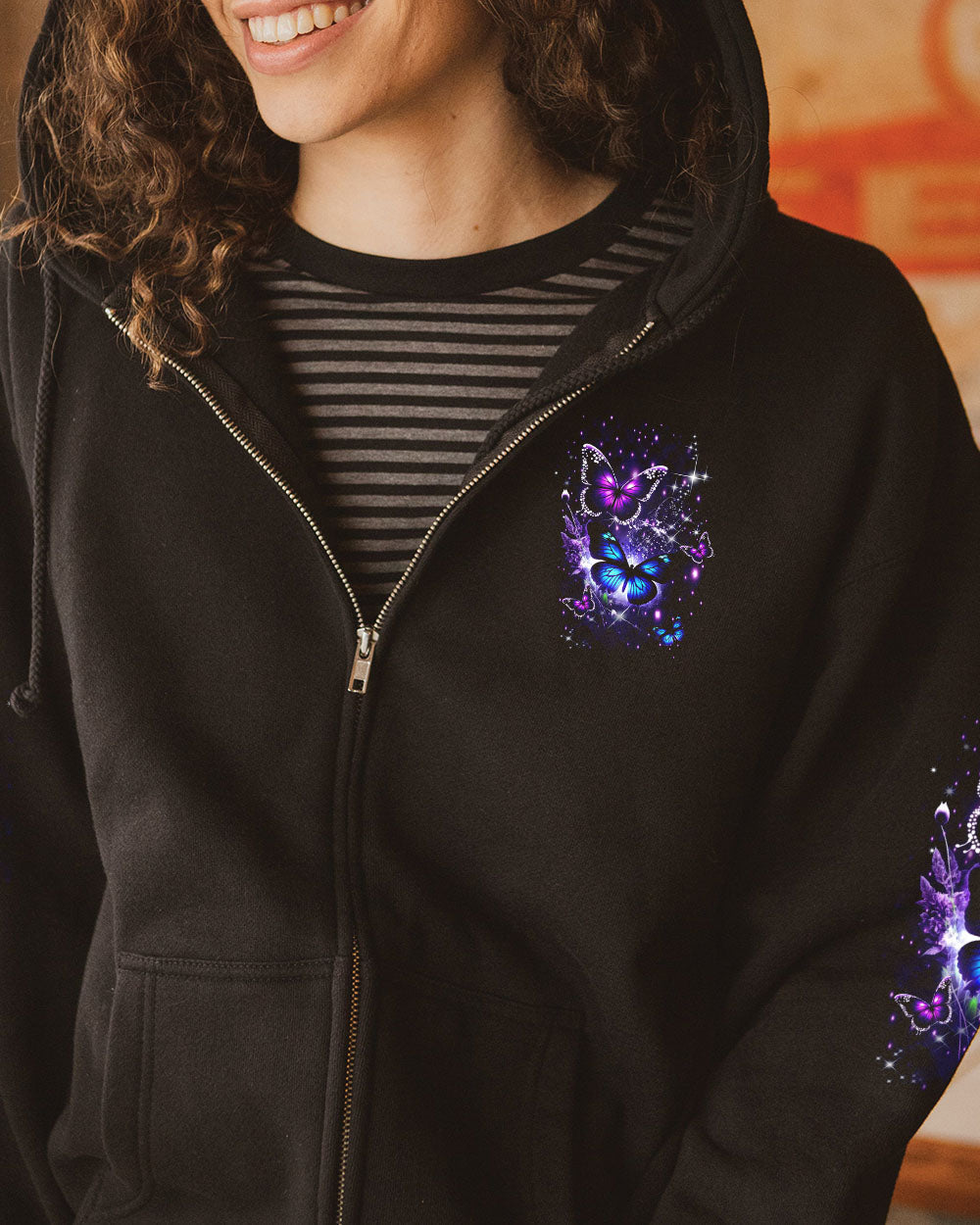 As Long As I Breathe You_E2_80_99ll Be Remembered Purple Butterfly AOP Shirts _8_ WEuyJ