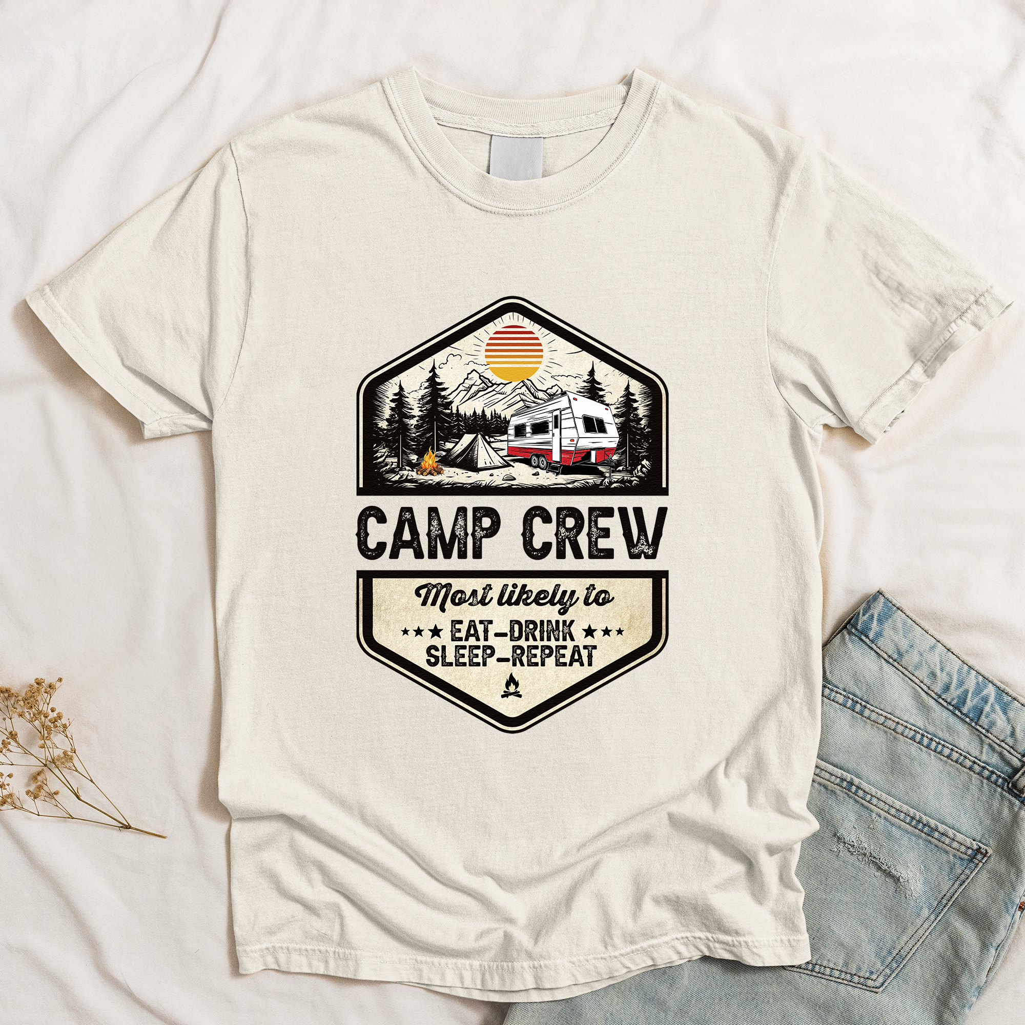 Camp Crew Most Likely To Funny Personalized Comfort Tee_4