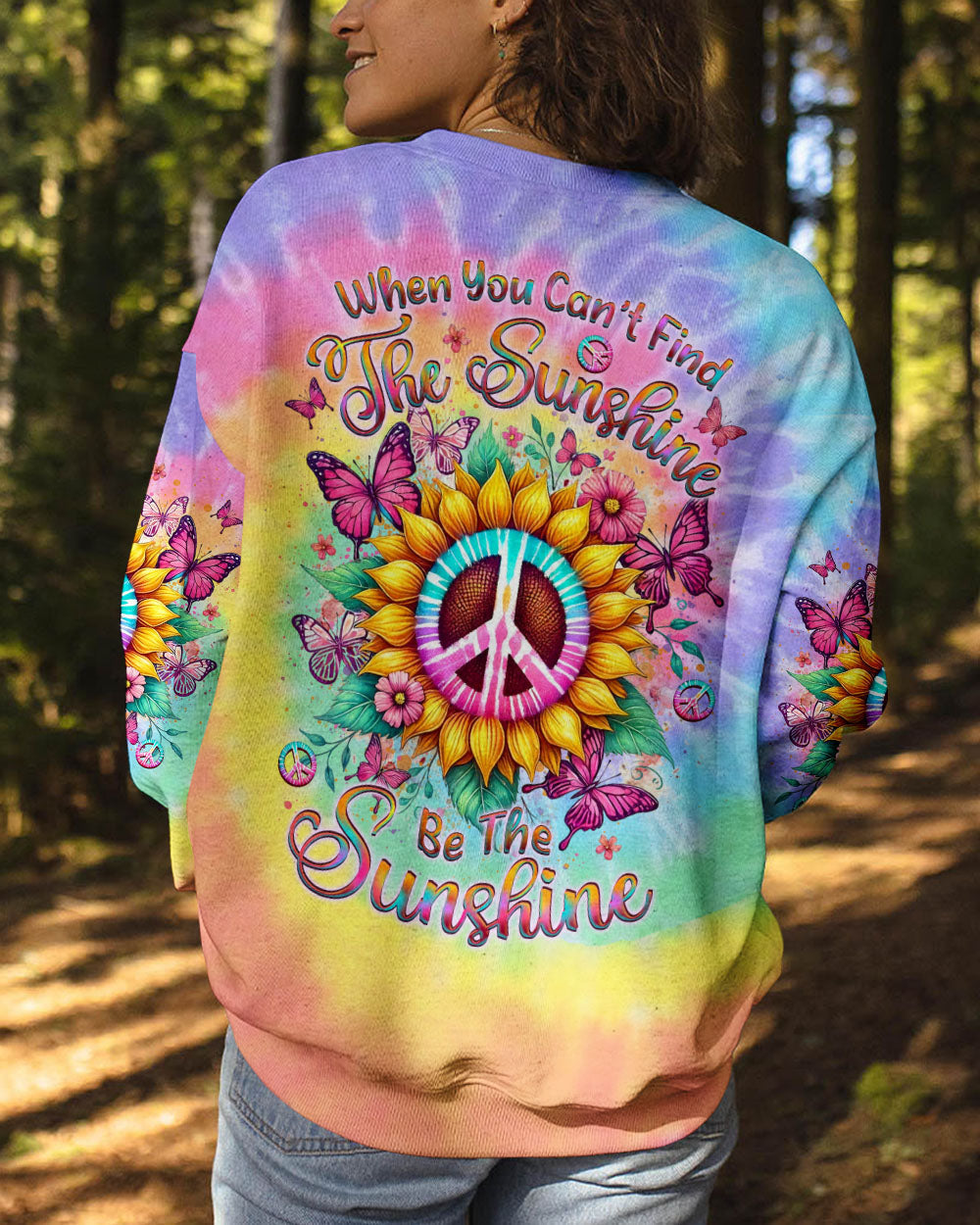 Can_E2_80_99t Find the Sunshine Be the Sunshine Tie Dye Sunflower Peace Sign AOP Shirts _7_ c7gu2