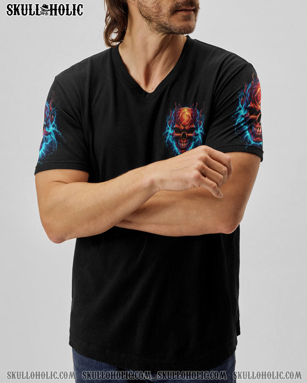 Can_E2_80_99t Go to Hell Devil Has a Restraining Order Lightning Skull Graphic AOP Shirts _7_ ynif4