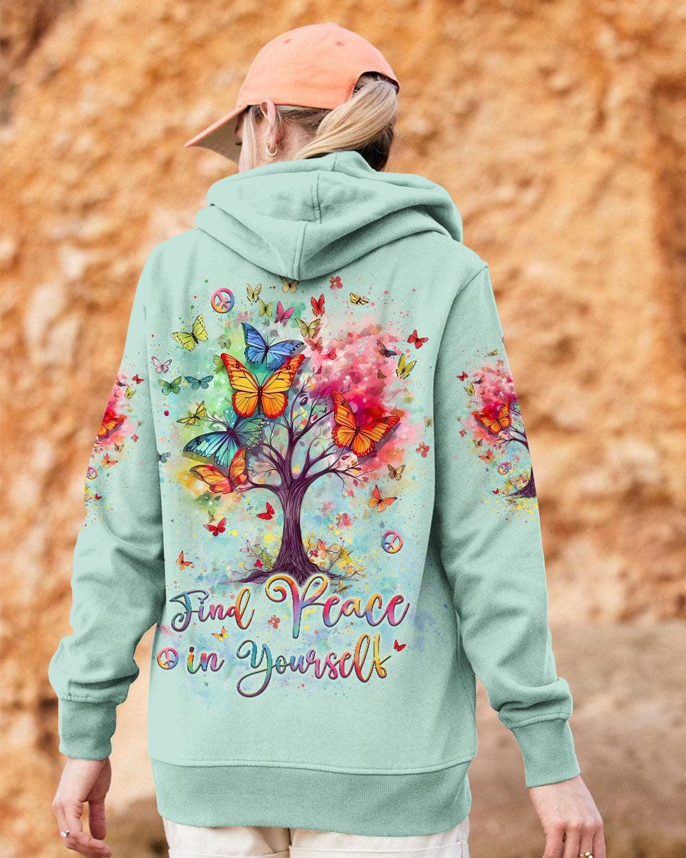 Colorful Inspirational Butterfly Tree of Life _9_ NImAE