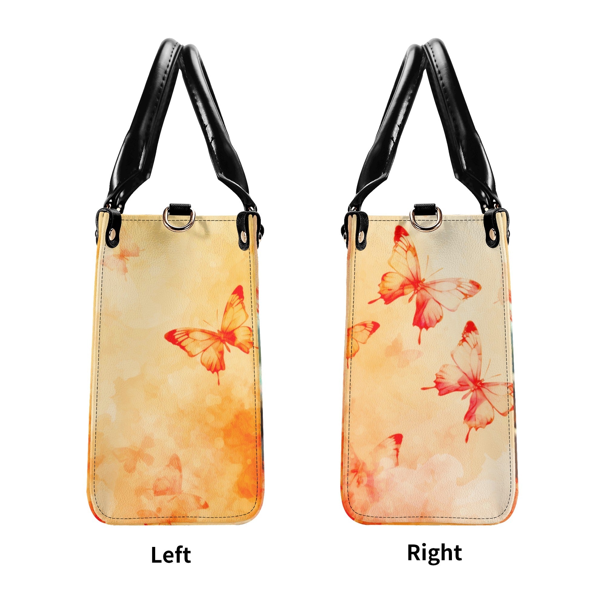 Custom Photo and Name Soul of a Gypsy Heart of Hippie Spirit of Fairy Personalized Leather Bag _9_ hsdXO