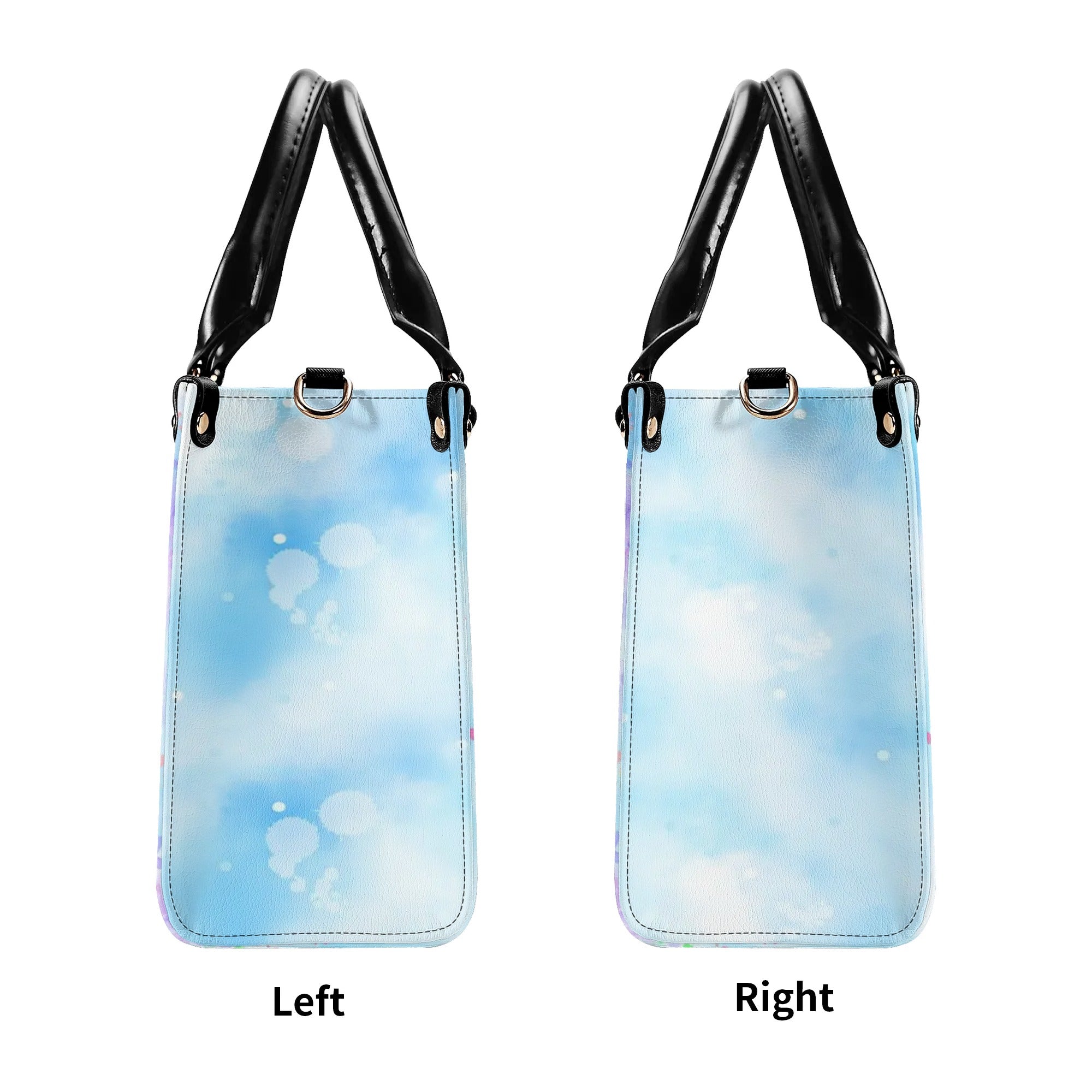 Do Not Worry About Tomorrow Hummingbird with Peace Flower Hippie Leather Bag _8_ 4DjOd