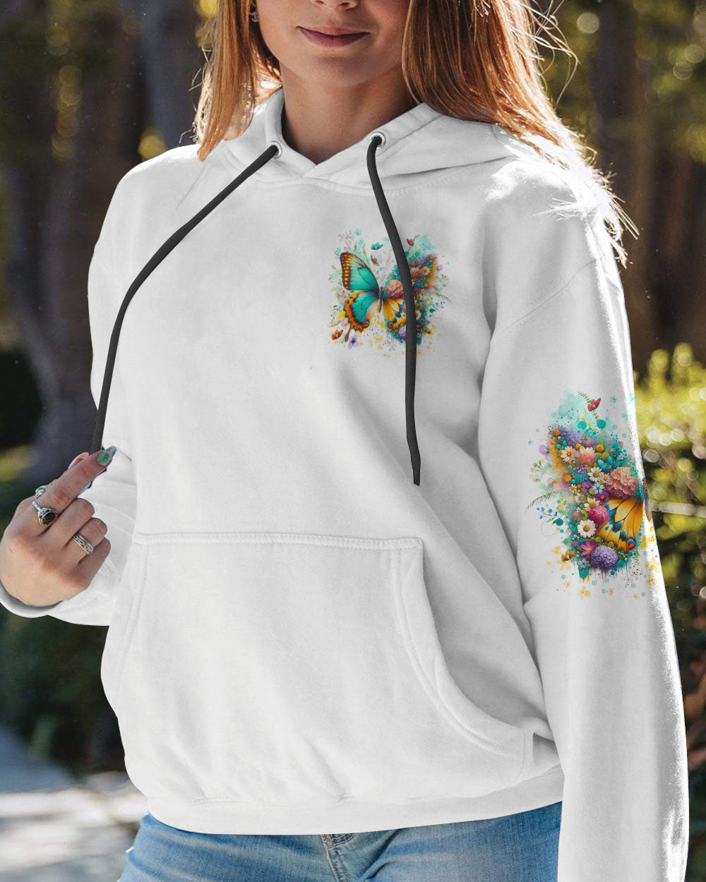 Don_E2_80_99t Be Afraid to Transform Butterfly Floral Inspirational AOP Shirts _13_ ytsVA