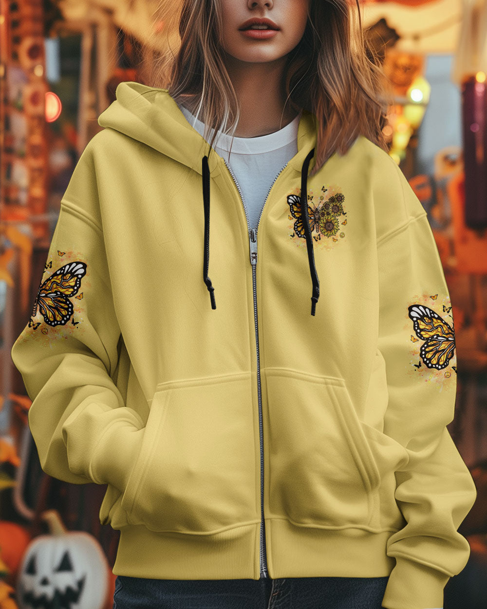 Don_E2_80_99t Be Afraid to Transform Butterfly and Sunflower Inspirational AOP Shirts _6_ S0xER