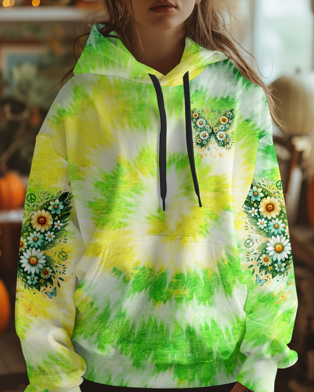 Don_E2_80_99t Be Afraid to Transform Tie Dye Butterfly Motivational Hippie Style for Women AOP Shirts _4_ Pf9i2