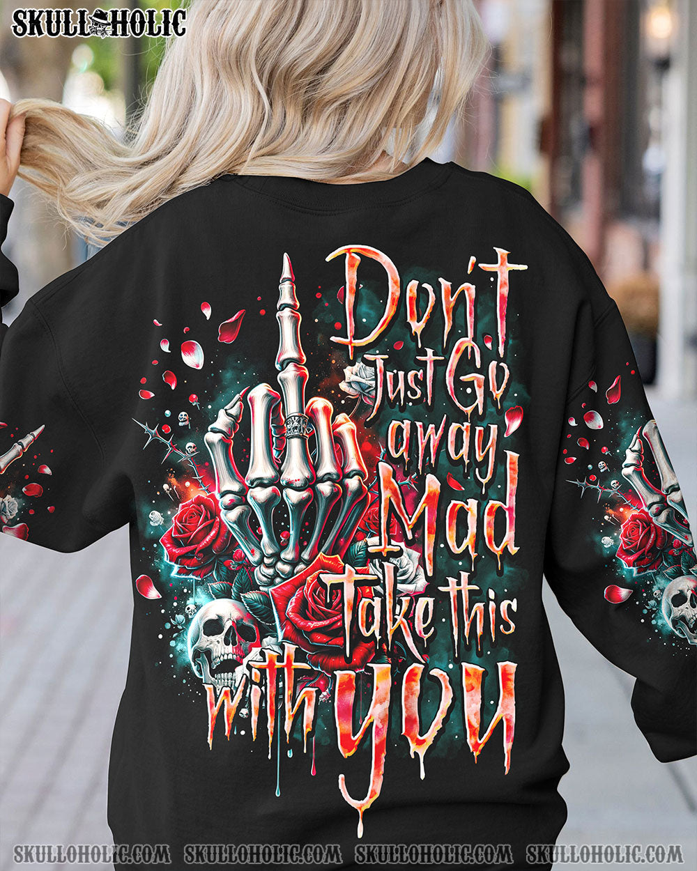 Don_E2_80_99t Just Go Away Mad Take This with You Middle Finger Skull and Rose AOP Shirts _10_ Z2b8V