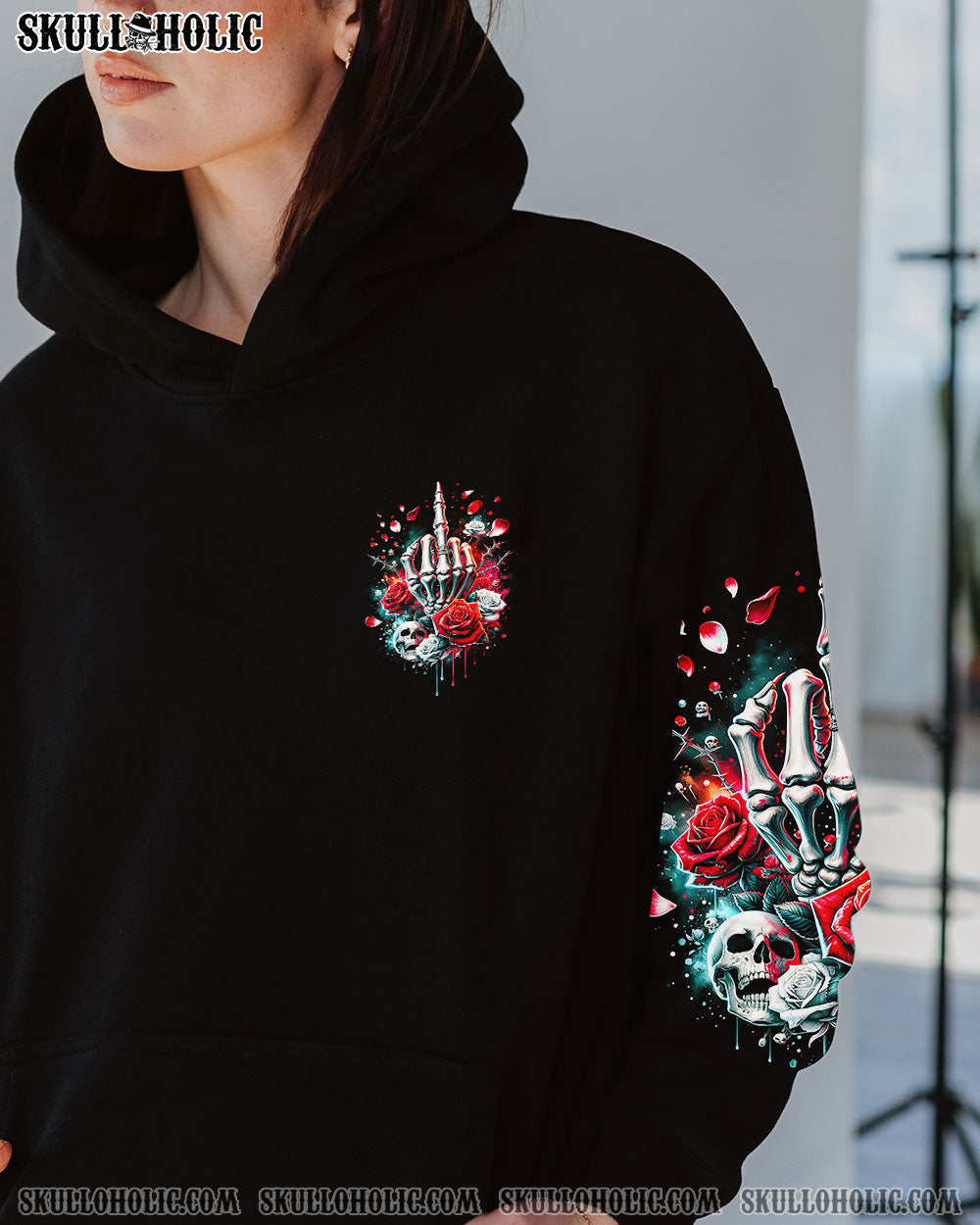 Don_E2_80_99t Just Go Away Mad Take This with You Middle Finger Skull and Rose AOP Shirts _7_ MRKh4