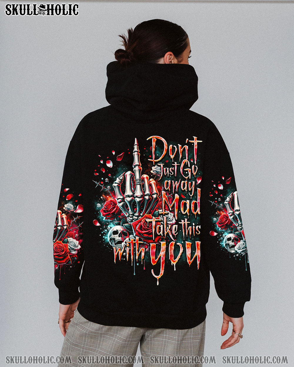 Don_E2_80_99t Just Go Away Mad Take This with You Middle Finger Skull and Rose AOP Shirts _8_ 1C4fP