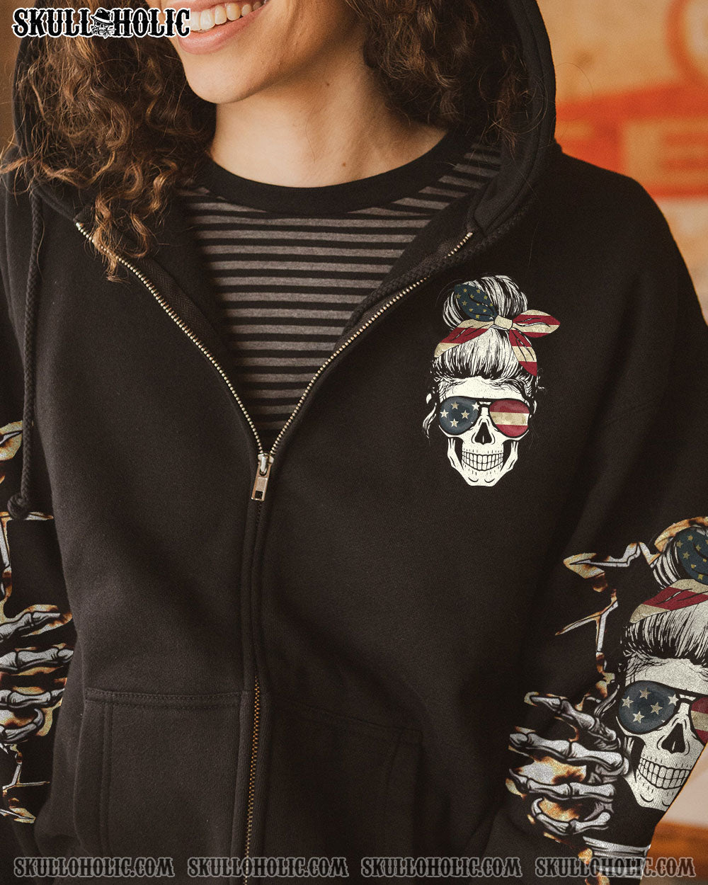 Don_E2_80_99t Try to Figure Me Out _E2_80_93 I_E2_80_99m a Special Kind of Twisted Patriotic Skull Biker Style AOP Shirts _8_ J0S9Q