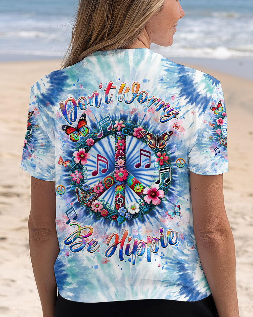 Don_E2_80_99t Worry Be Hippie Tie Dye Peace Sign and Floral Design AOP Shirts _12_ mFhFX