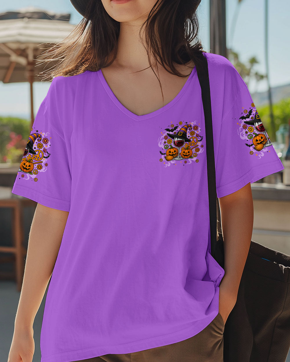 Drink Up Witches Halloween Wine Glass Pumpkins _26 Witch Hat AOP Shirts _6_ xV6ZZ