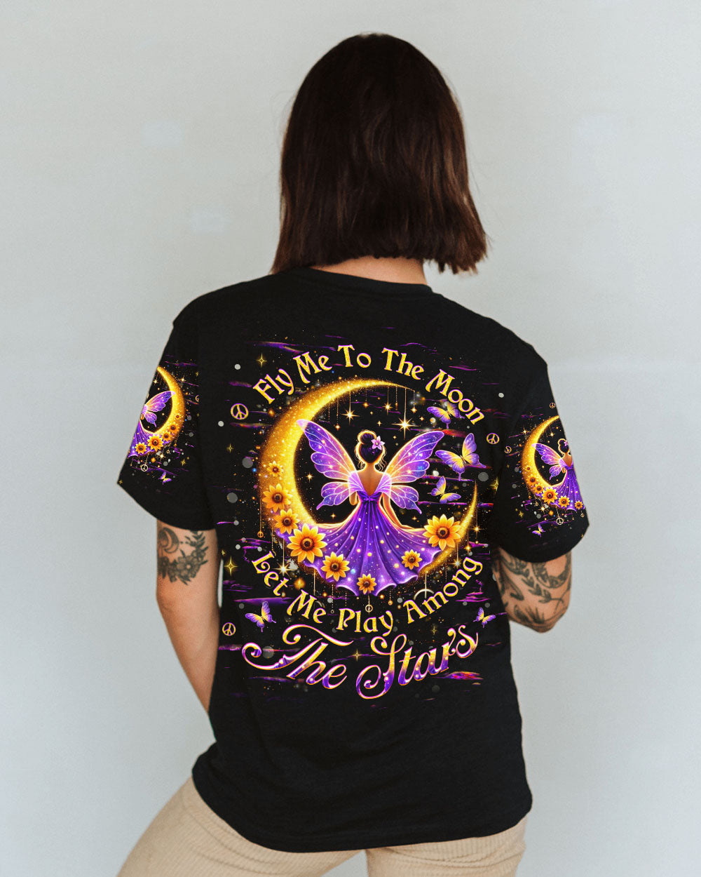 Eat Mushrooms See the Universe Psychedelic Mushroom Moon AOP Shirts _3_ 1ngv8