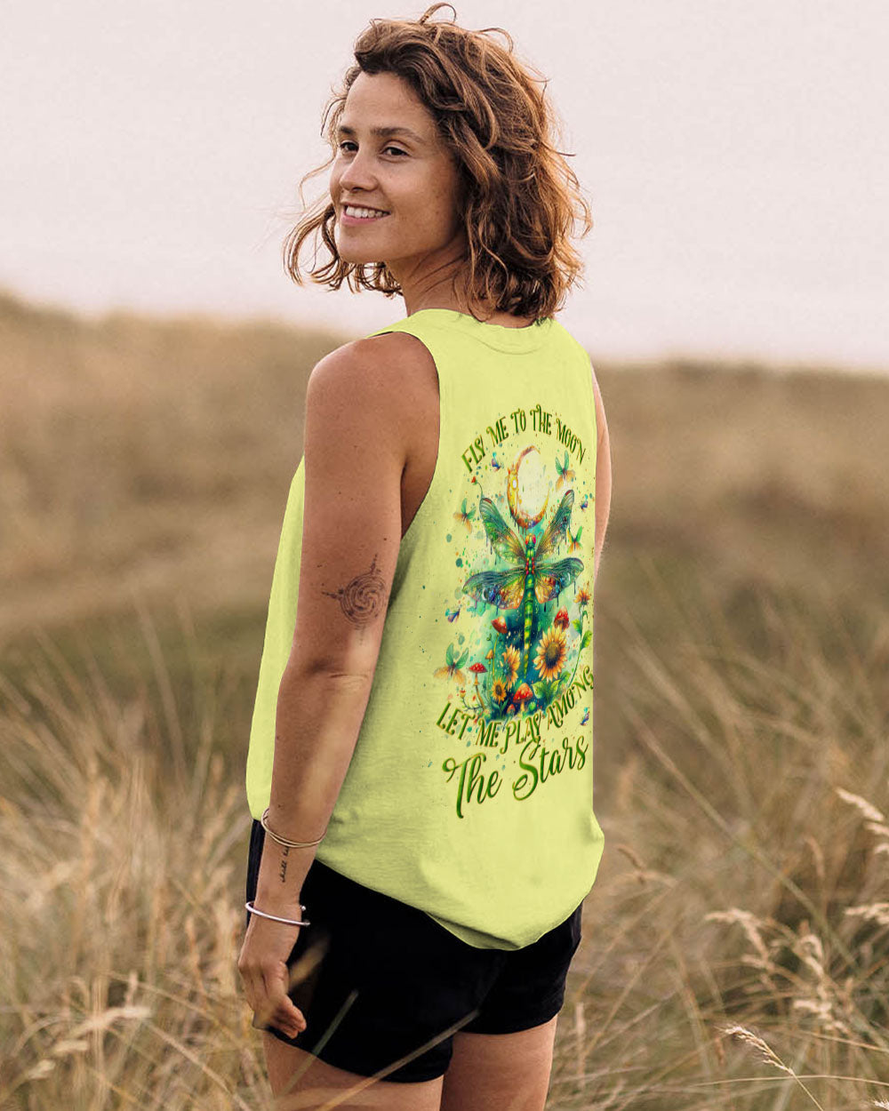 Fly Me to the Moon Let Me Play Among the Stars Dragonfly Celestial Graphic AOP Shirts _11_ 66q5i