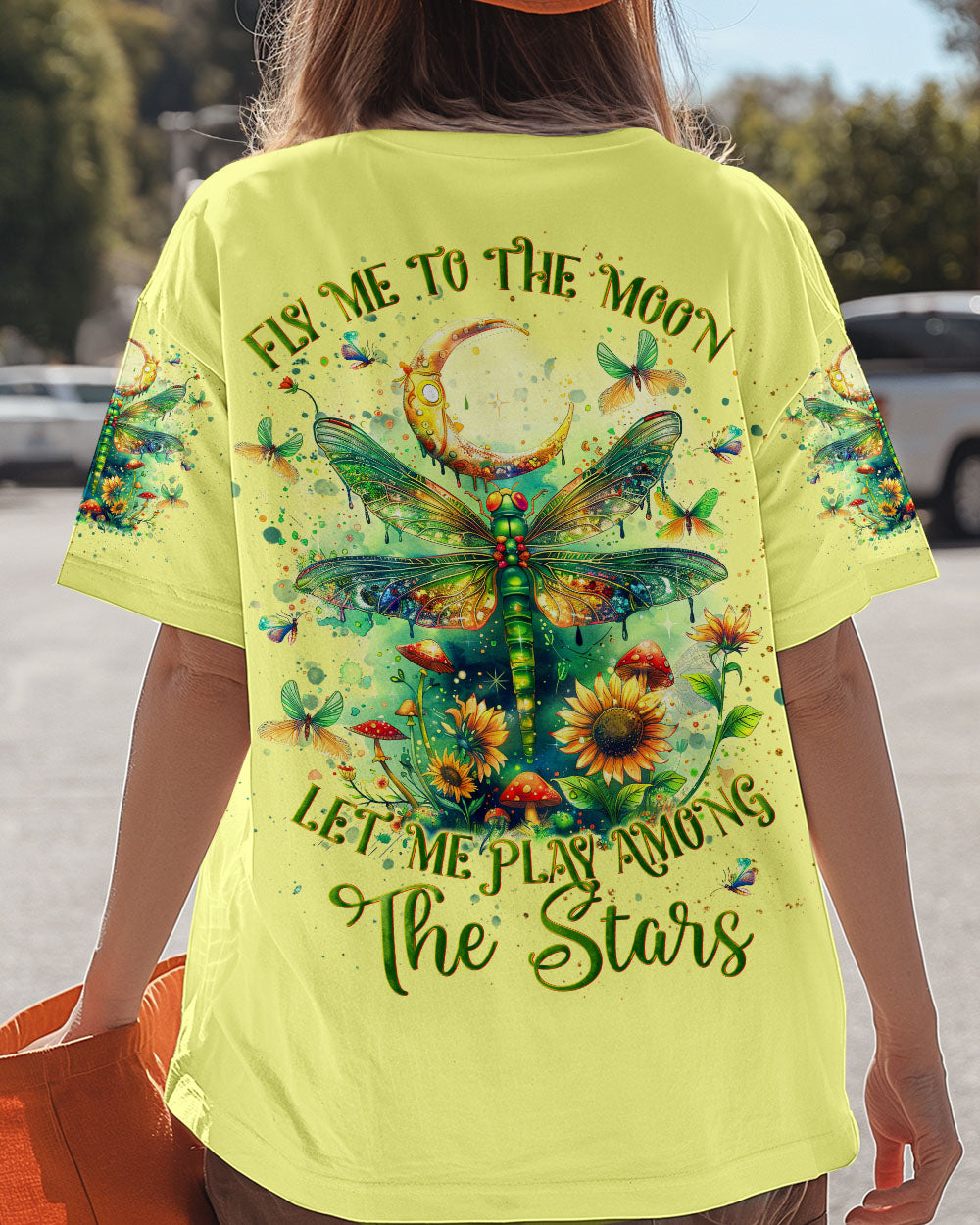 Fly Me to the Moon Let Me Play Among the Stars Dragonfly Celestial Graphic AOP Shirts _3_ fG9uG