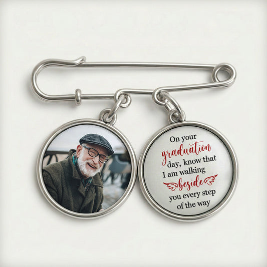 Graduation_Walking_Beside_You_Every_Step_Personalized_Lapel_Pin_With_Photo_Charms_2