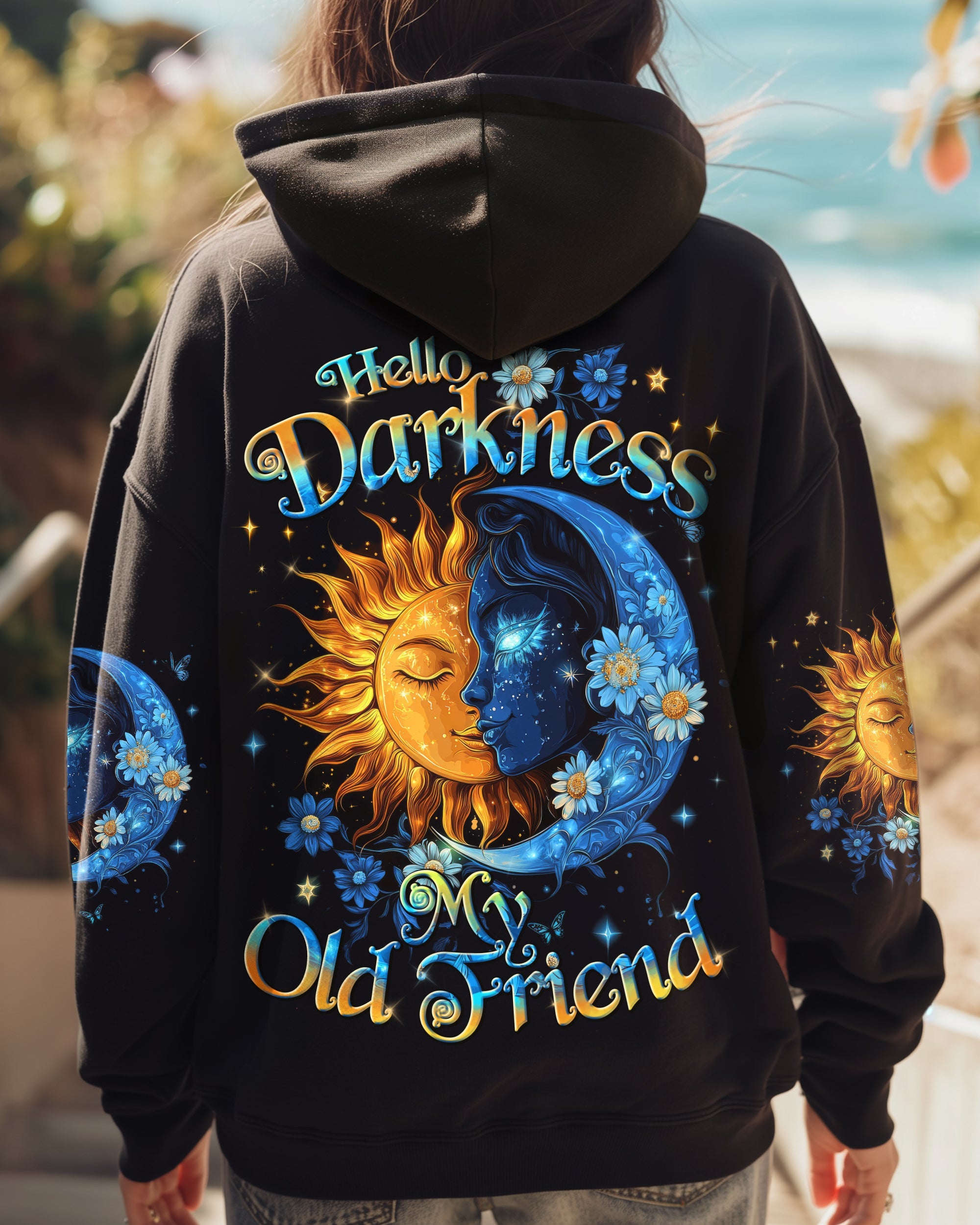 Hello Darkness My Old Friend Sun and Moon Cosmic Graphic AOP Shirts _1_ eiUJU