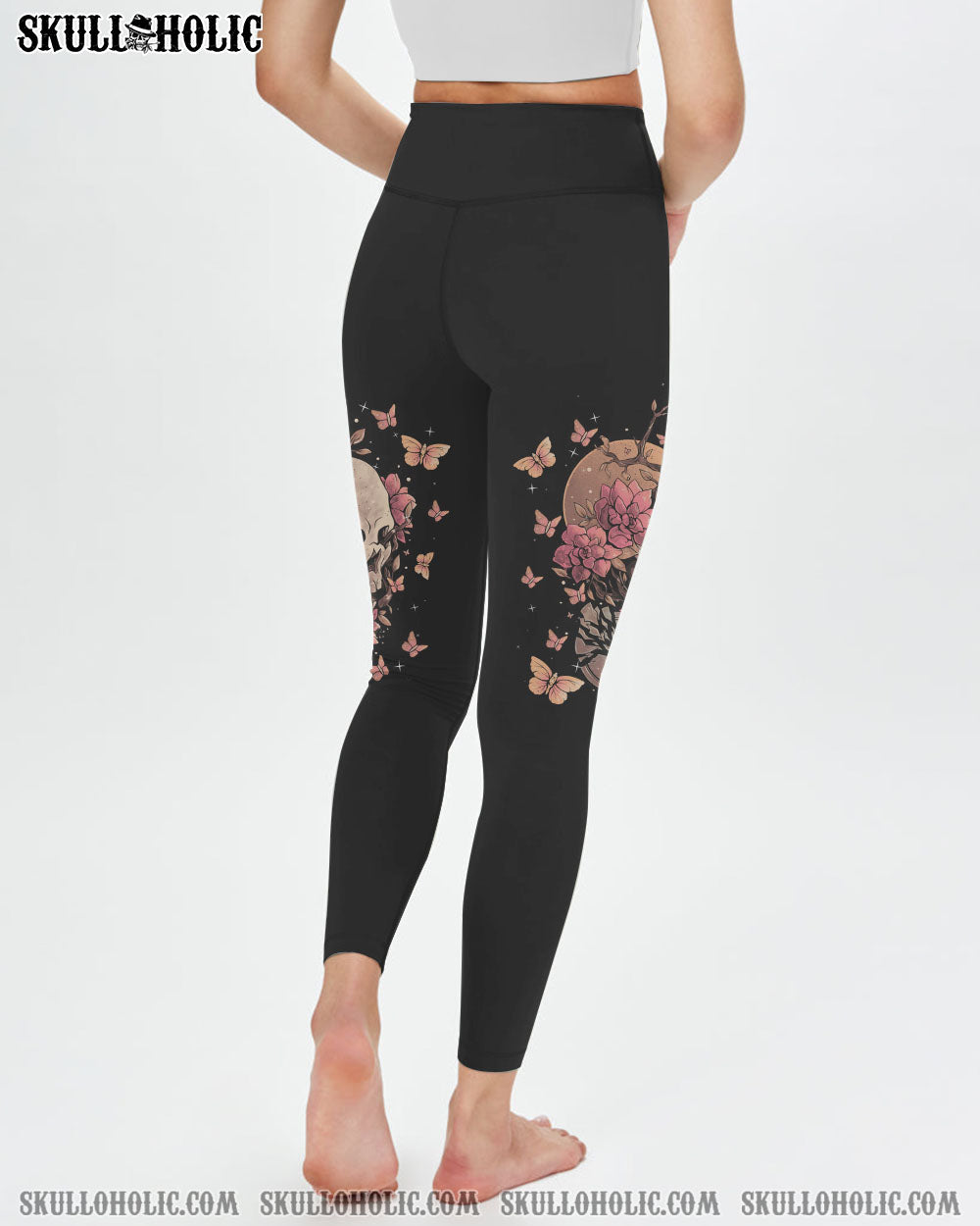 I Am a Sweet Girl Full of Crazy Funny Skull and Butterfly Graphic Tee for Women AOP Shirts _10_ RNO61