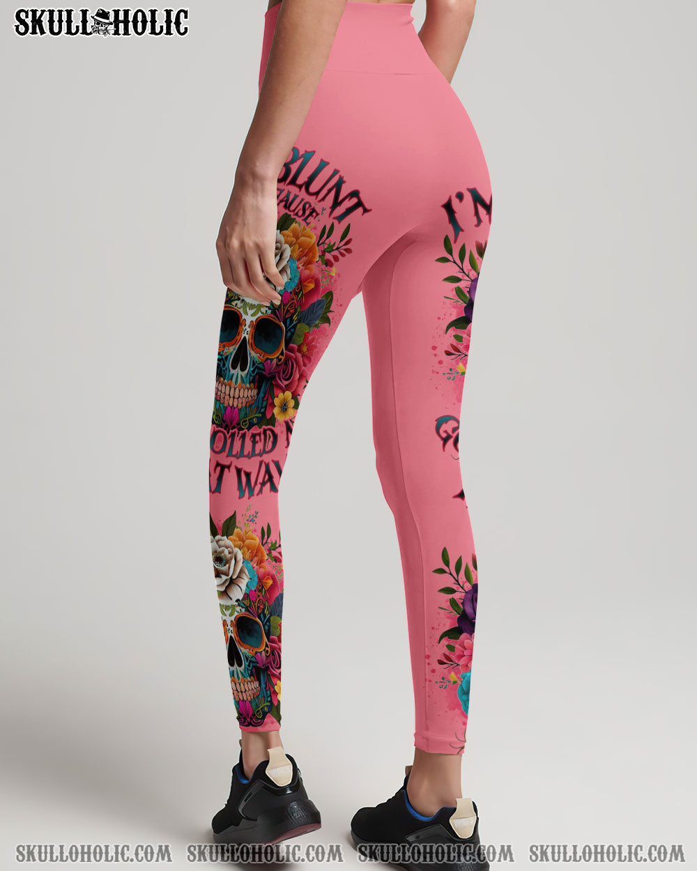 I_E2_80_99m Blunt Because God Rolled Me That Way Colorful Skull and Flower AOP Shirts _2_ iiaOX