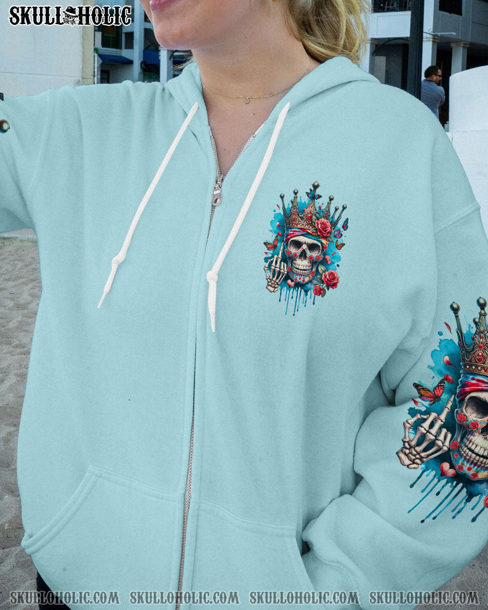 I_E2_80_99m Not a Princess I_E2_80_99m the F Queen Sku Crown Roses Sassy Attitude Graphic for Women AOP Shirts _14_ PcTkn