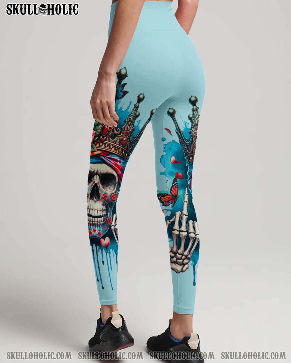 I_E2_80_99m Not a Princess I_E2_80_99m the F Queen Sku Crown Roses Sassy Attitude Graphic for Women AOP Shirts _3_ Edyic