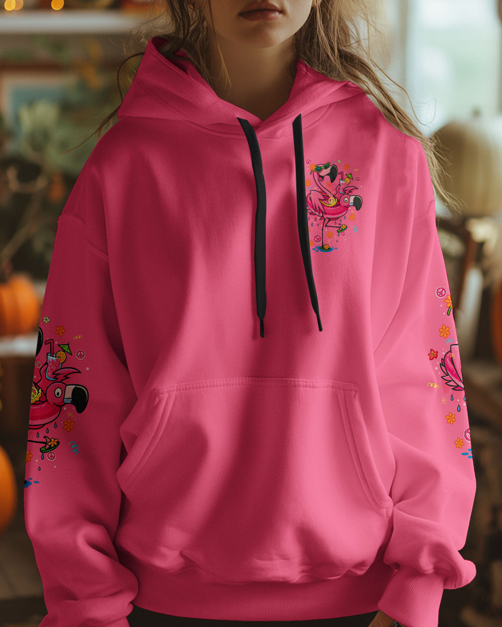 Im Not Drunk Im Just Fancy Funny Flamingo Drinking Cocktail Graphic AOP Shirts _3_ jQL3h