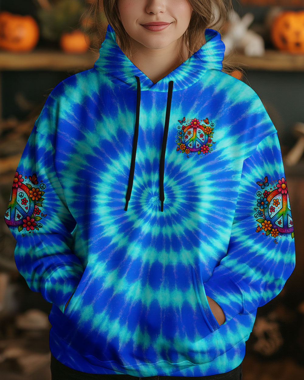 Imagine All The People Living Life in Peace Peace Symbol Bright Tie Dye AOP Shirts _7_ Abhf7