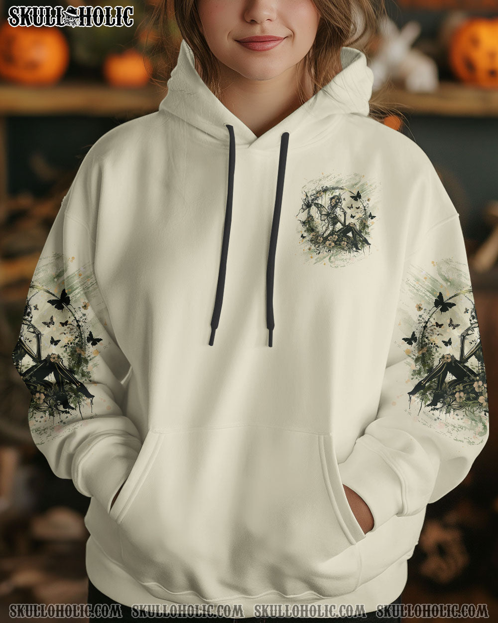 In My Next Life I Want To Be The Karma Fairy Floral Gothic Fairy Graphic for Women AOP Shirt _13_ EeXRK