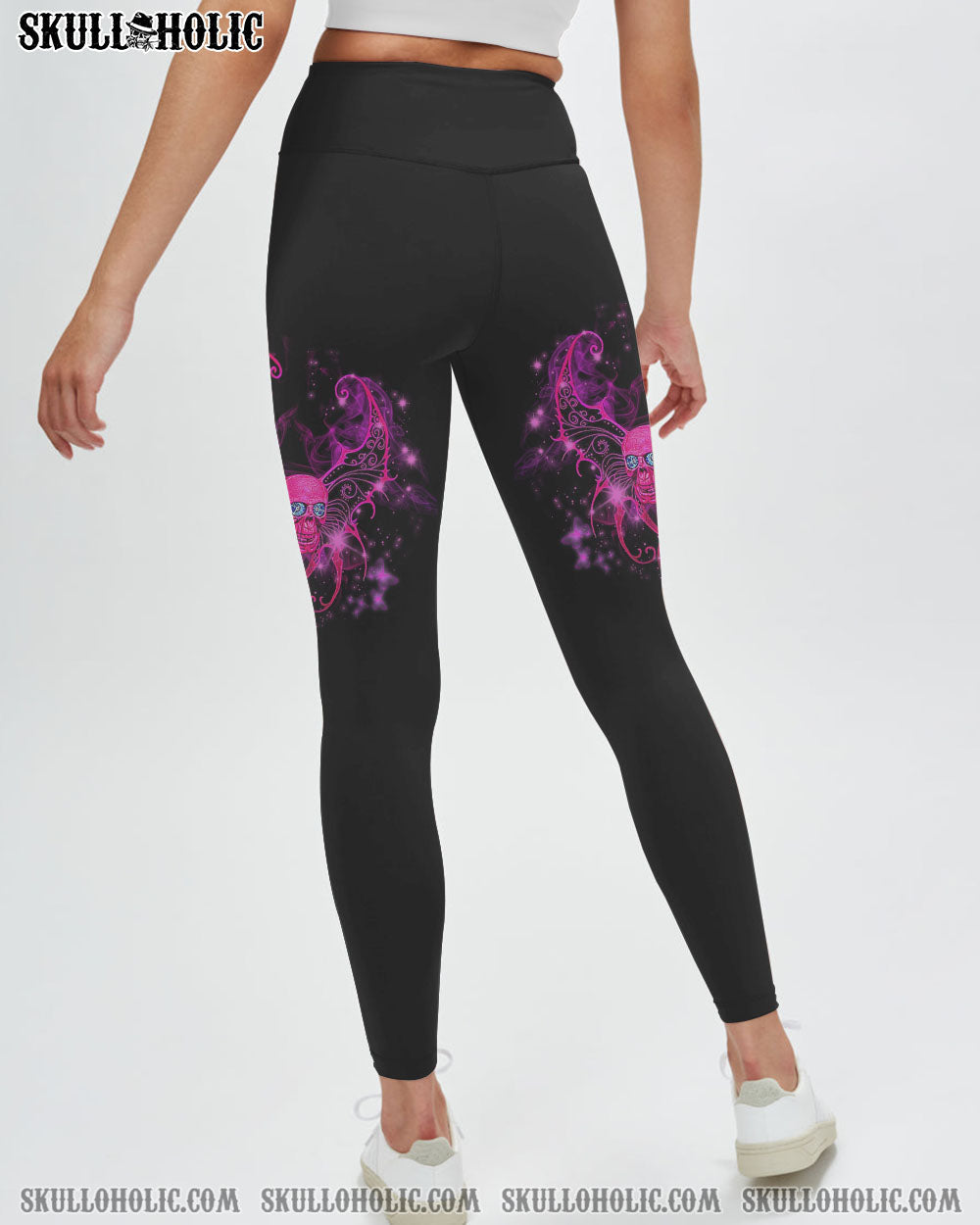 In My Next Life I Want to be the Karma Pink Skull Wings Graphic for Women AOP Shirts _3_ th4Q4