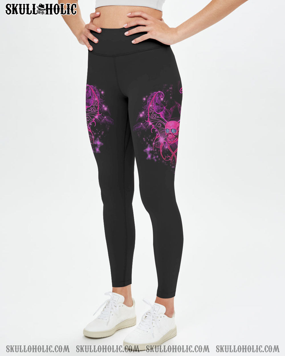 In My Next Life I Want to be the Karma Pink Skull Wings Graphic for Women AOP Shirts _4_ c3Ayo