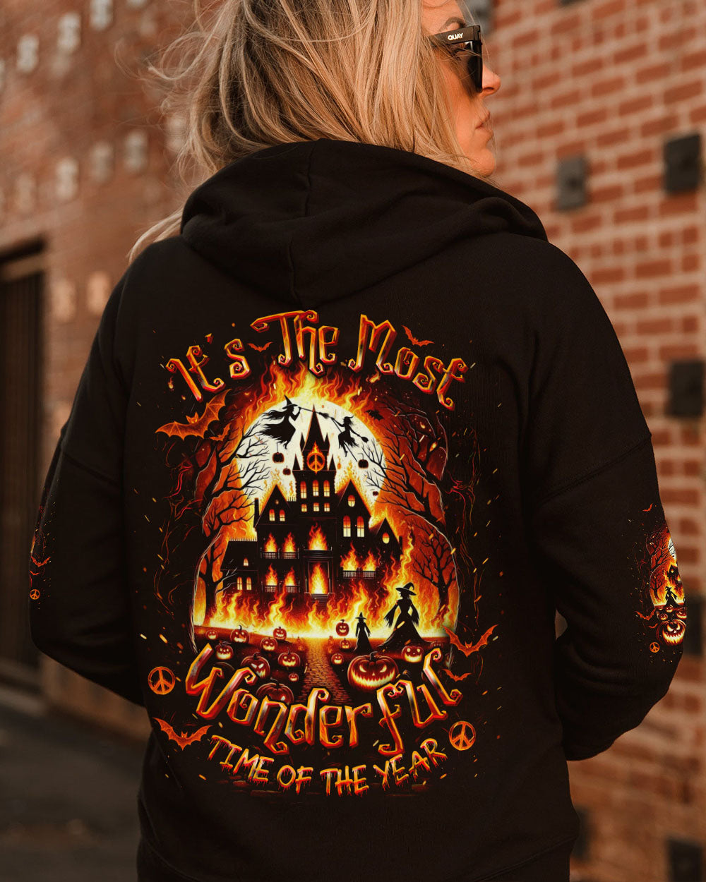 It_E2_80_99s the Most Wonderful Time of the Year Halloween Spooky Haunted House AOP Shirts _1_ TzCRE