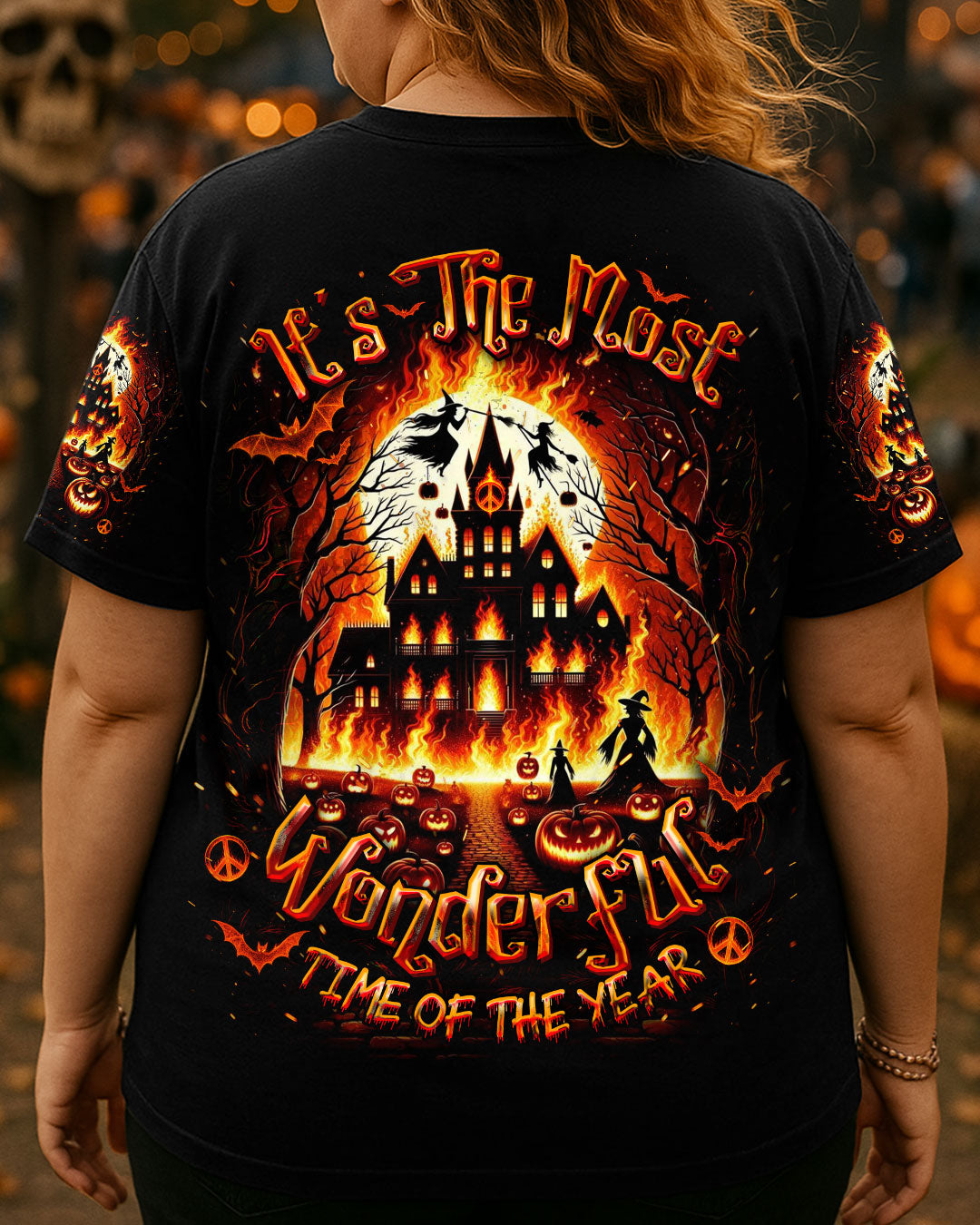 It_E2_80_99s the Most Wonderful Time of the Year Halloween Spooky Haunted House AOP Shirts _3_ E8lg7