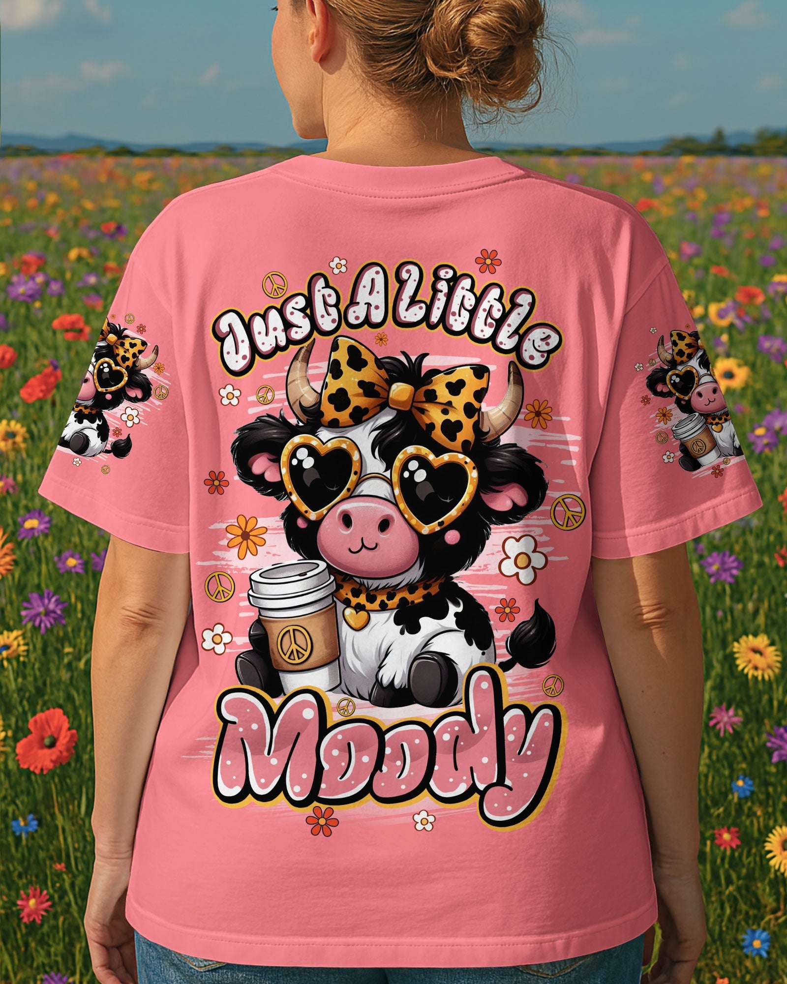 Just A Little Moody Cow Cute Cow Design _26 Coffee Lover_E2_80_99s AOP Shirts _1_ IQTHK