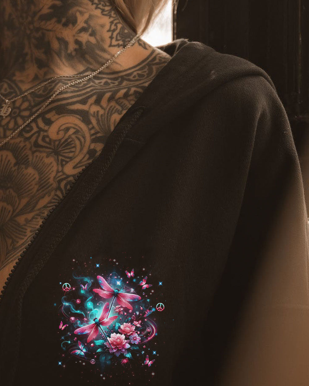 Just Breathe Everything Is Going to Be Okay Tee Inspirational Dragonfly Peaceful Quote AOP Shirts _11_ pGQGE