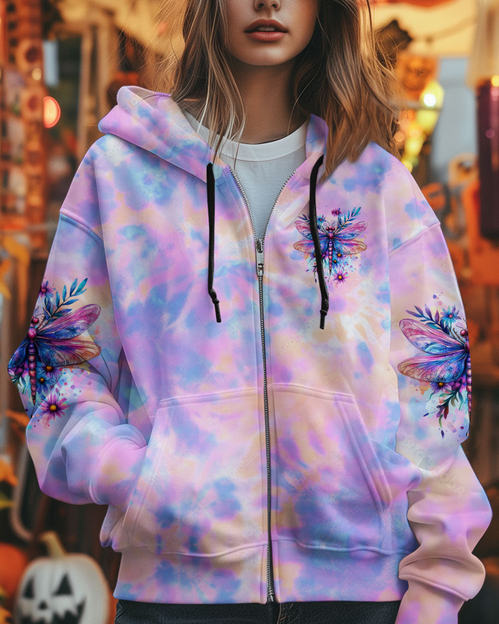 Just Breathe Everything Will Be Okay Dragonfly Tie Dye Inspirational AOP Shirts _10_ XWd7p