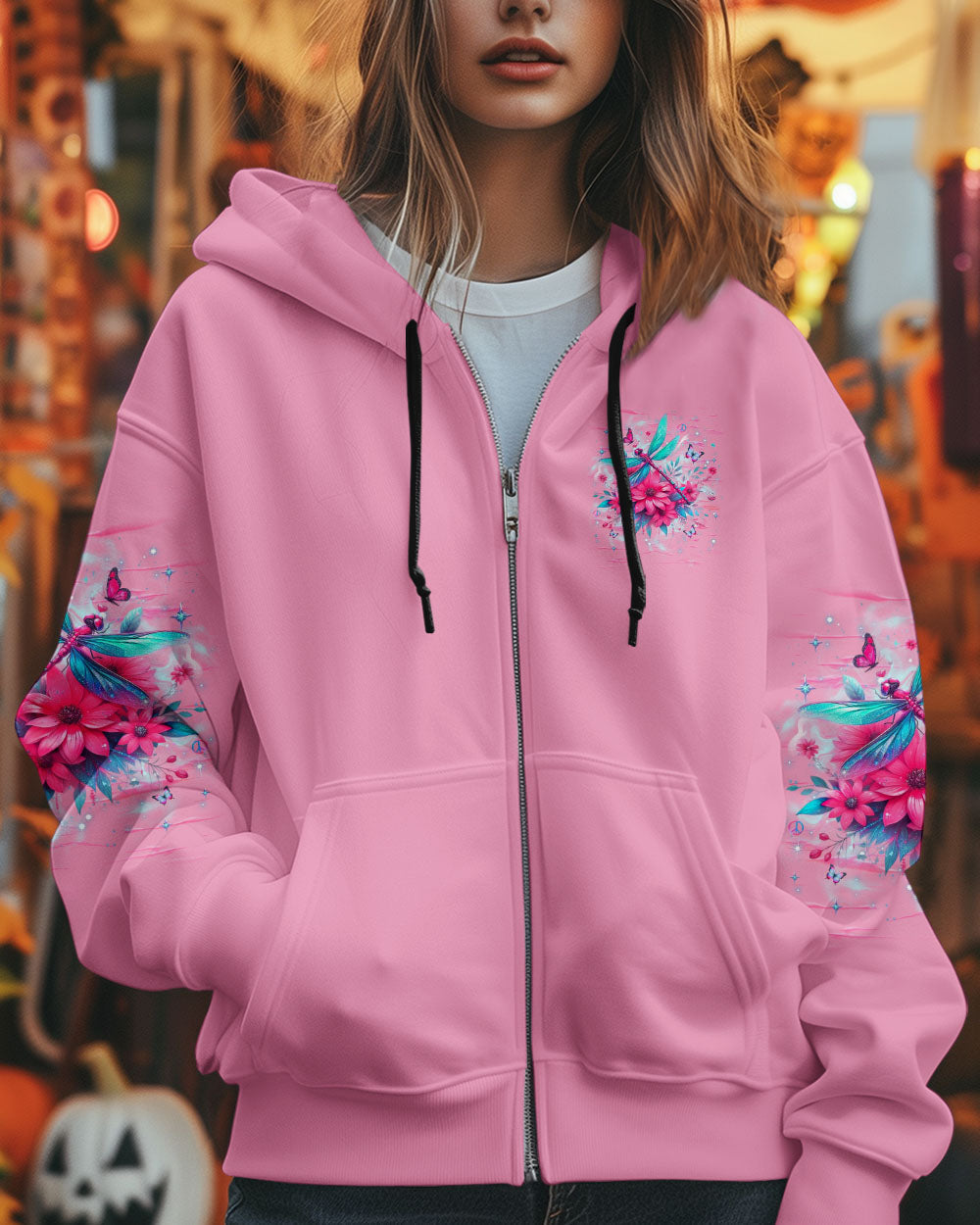 Just Breathe Everything is Going to Be Okay Dragonfly and Butterfly Graphic AOP Shirts _10_ k0GCa