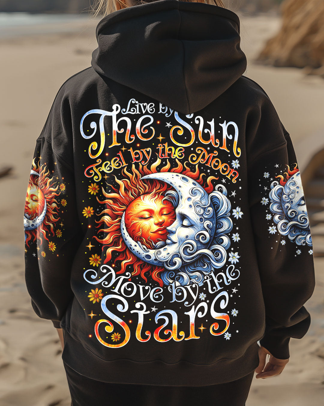 Live by the Sun Feel by the Moon Move by the Stars AOP Shirts _1_ utDqm