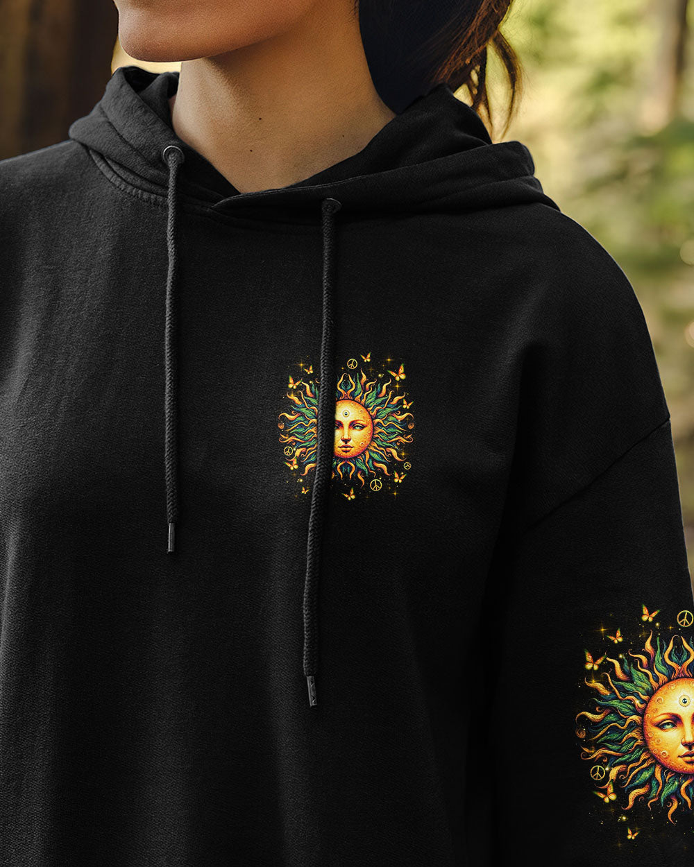 Live by the Sun Feel by the Moon Move by the Stars Sun Moon Face AOP Shirts _13_ Iswgm