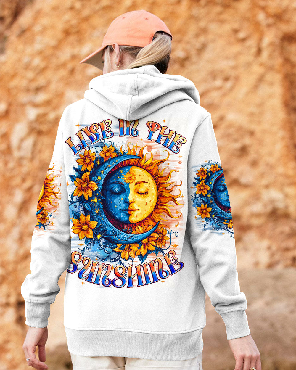 Live in the Sunshine Sun and Moon Floral Graphic AOP Shirts _9_ 7Jzoc