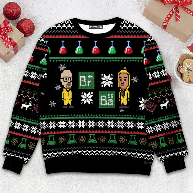 Breaking Bad Christmas Ugly Sweater QT210792Hj