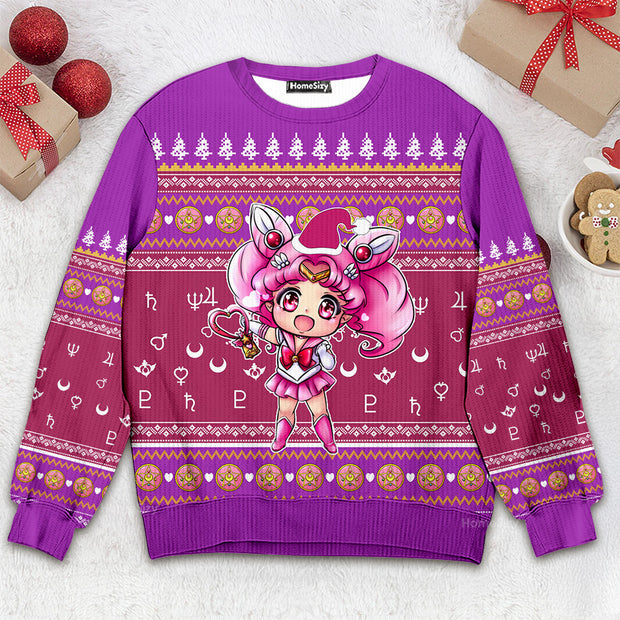 Sailor Chibi Moon Christmas Ugly Sweater QT4112001