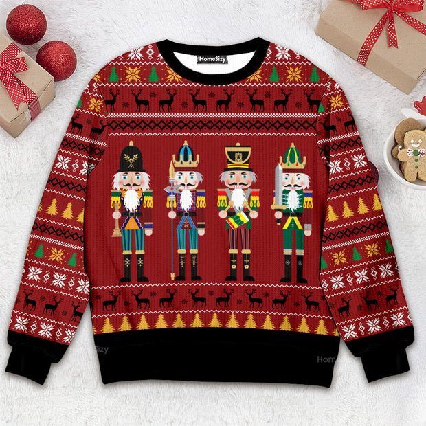The Nutcracker - Christmas Gift For Adults - 3D Ugly Christmas Sweater QT4122001