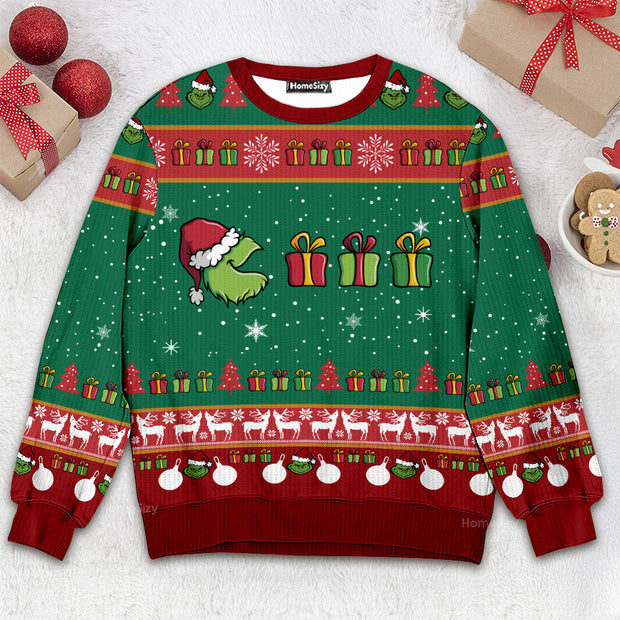 3D Grinched Man Christmas Ugly Sweater QT211300Hg