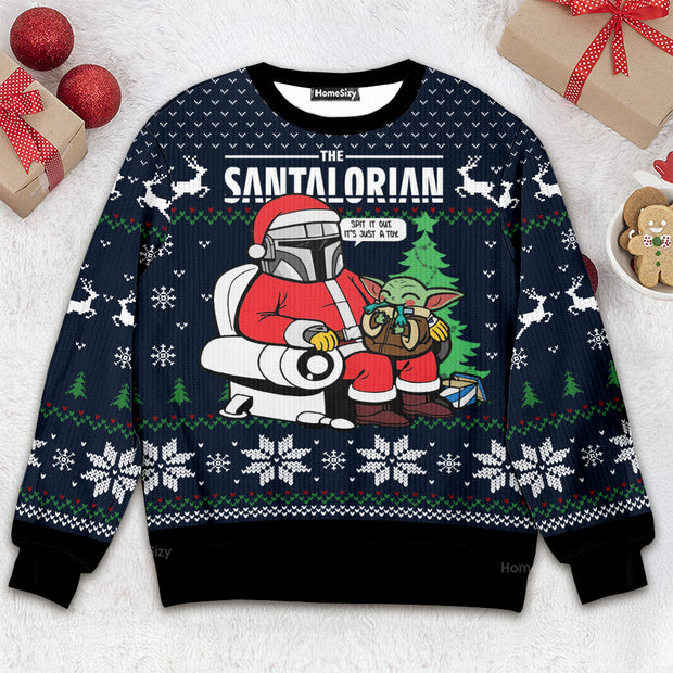 Santalorian Christmas Ugly Sweater