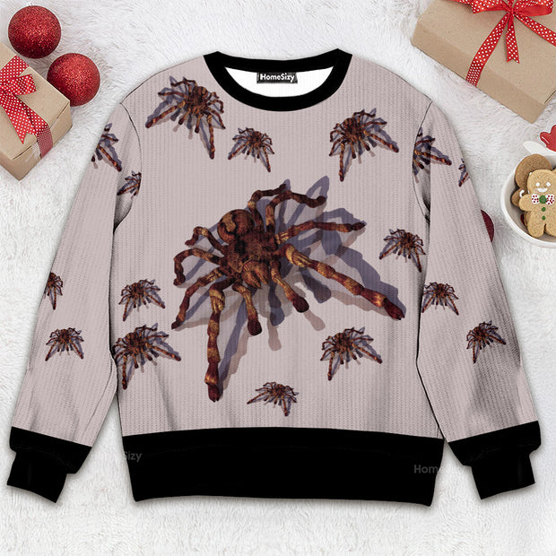 Tarantula Spider - Christmas Gift For Adults - Ugly Christmas Sweater 3D QT309487