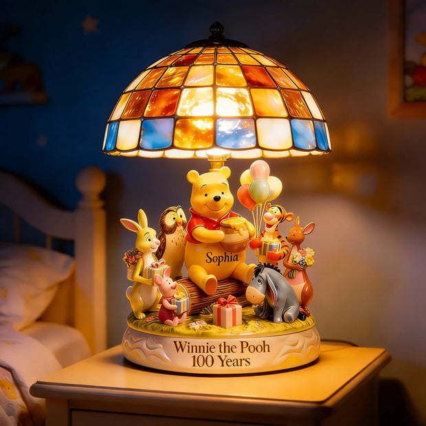 Celebrating Yellow Bear 100th Anniversary - Personalized Acrylic LED Night Light CT01