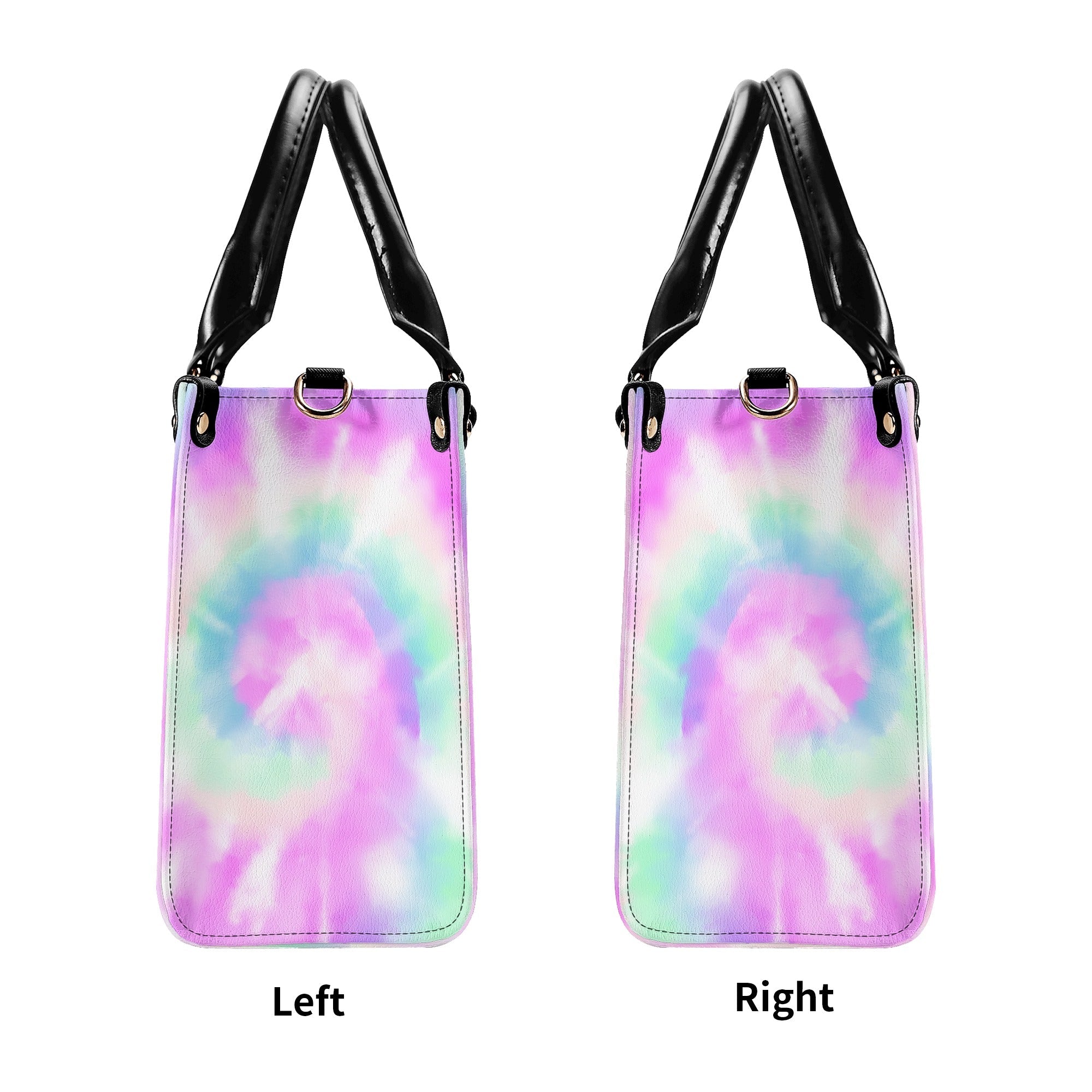 Make Today Flamazing Flamingo Watercolor Tie Dye Leather Bag Gift for Women _6_ Wzr0T